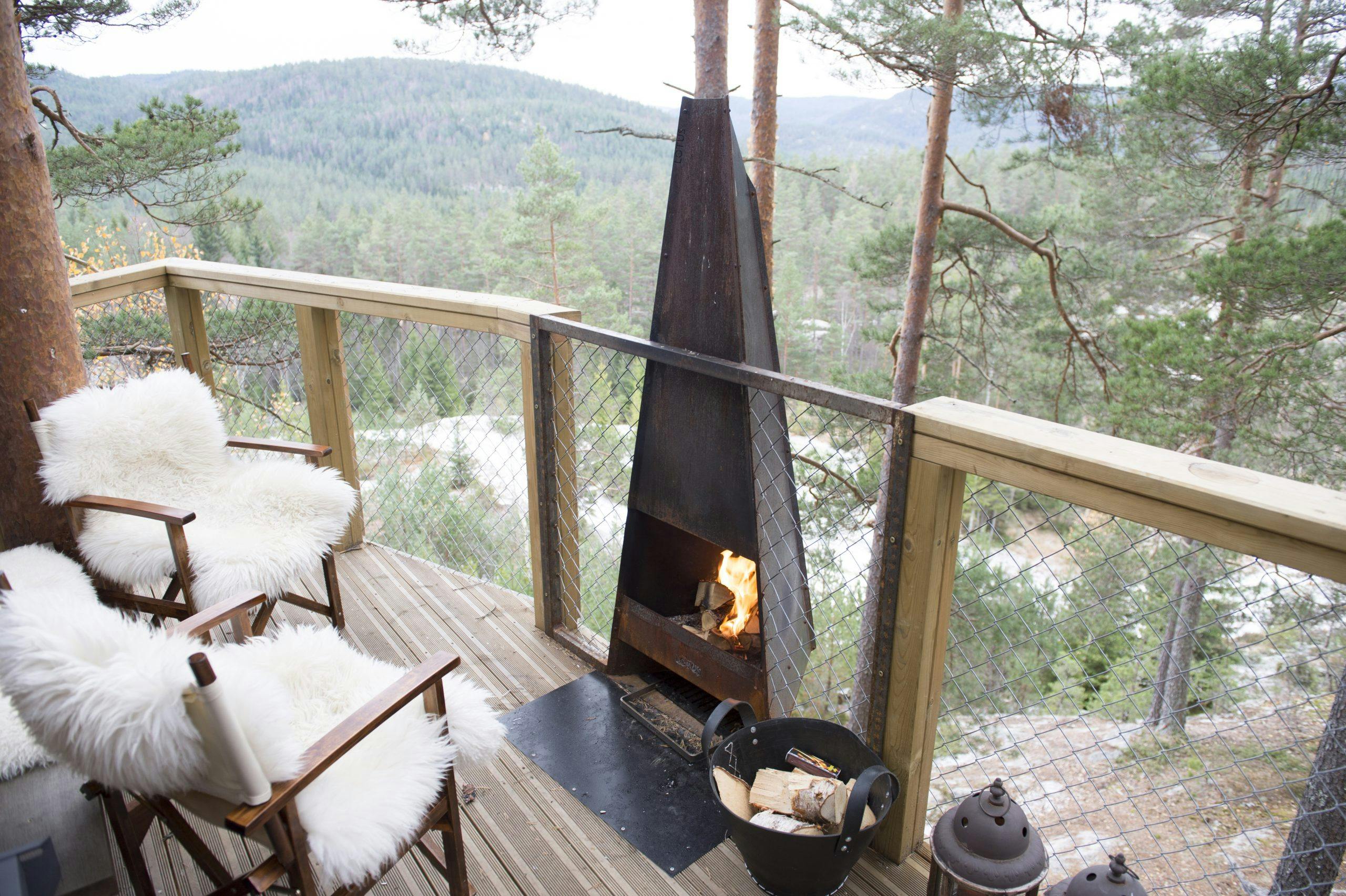 Peis på hytta