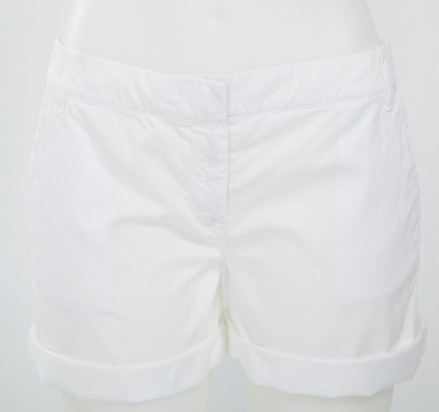 Hvit shorts