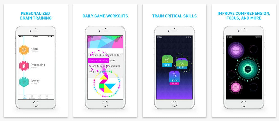 elevate app Hjernetrim-app Elevate