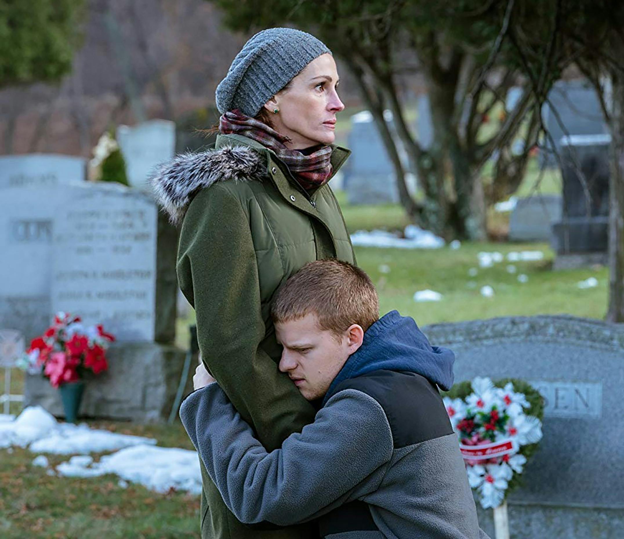 Lucas Hedges og Oscar-vinner Julia Roberts i familiedramaet Ben is Back