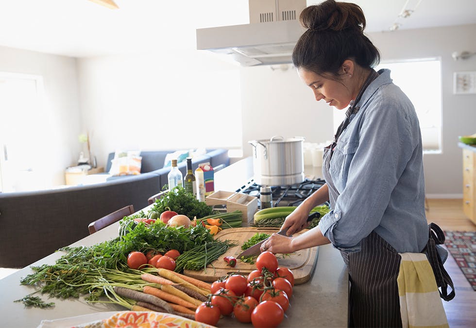 Sunne næringsstoffer: vegetarmat