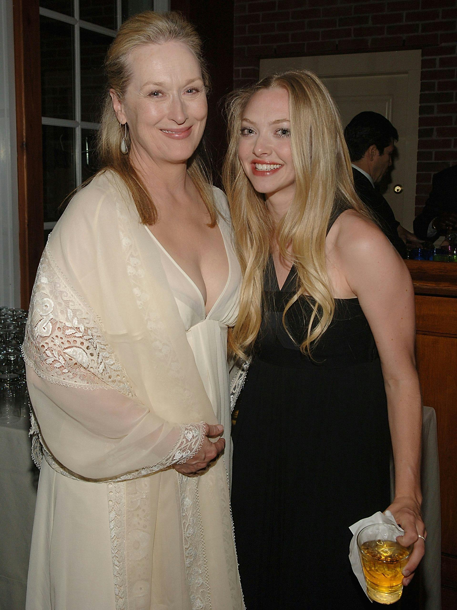 Gode venner: Meryl Streep og Amanda Seyfried
