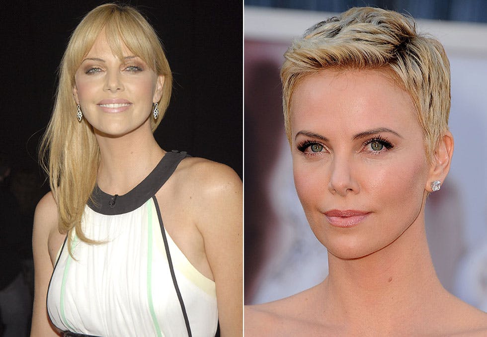 Skuespiller og filmprodusent Charlize Theron (41) har hatt både langt og kort hår.