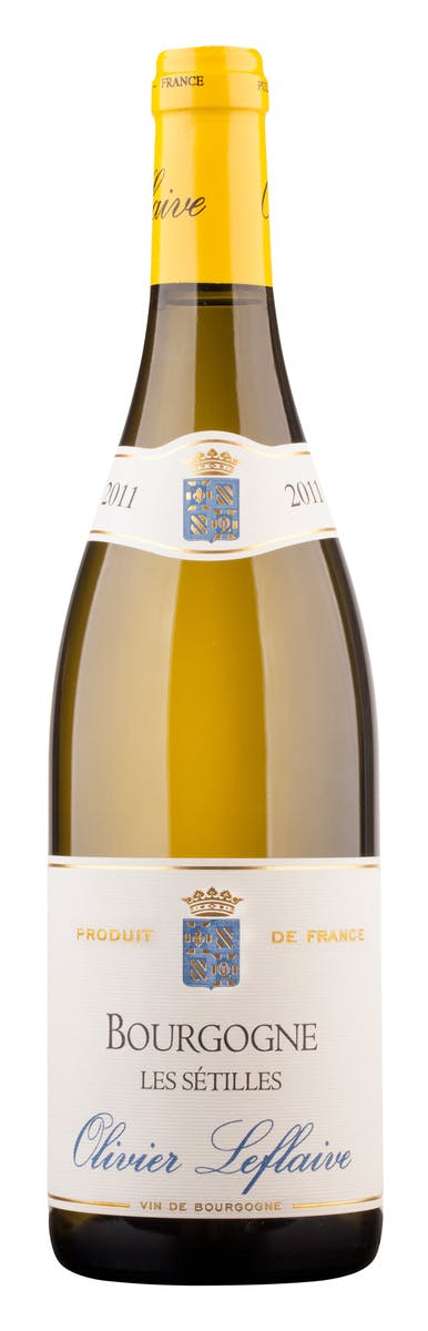 En frisk og ung fransk hvitvin av 100 % chardonnay: Olivier Leflaive Bourgogne Blanc  Les Sétilles