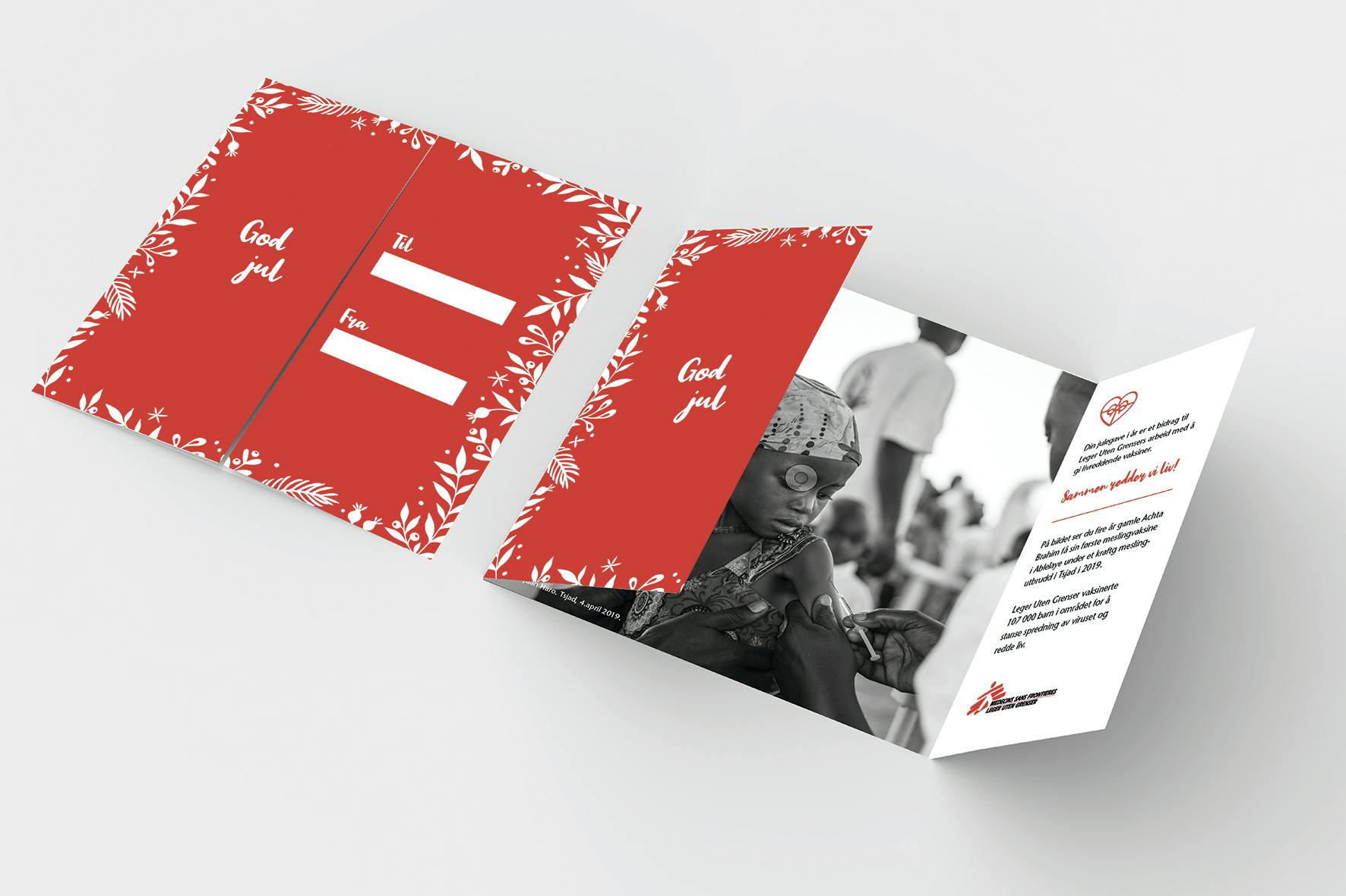 Leger Uten Grenser gavekort julegave