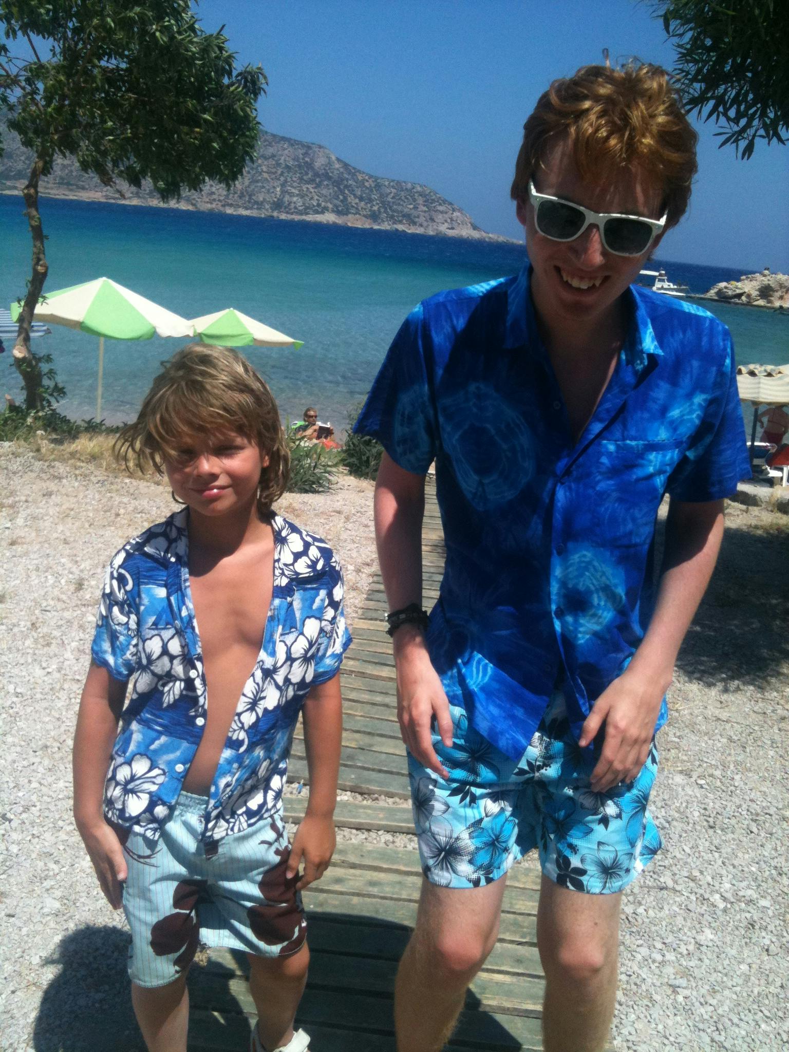 «Alt du ikke ser. Livet med Joachim». Joachim og Alexander.