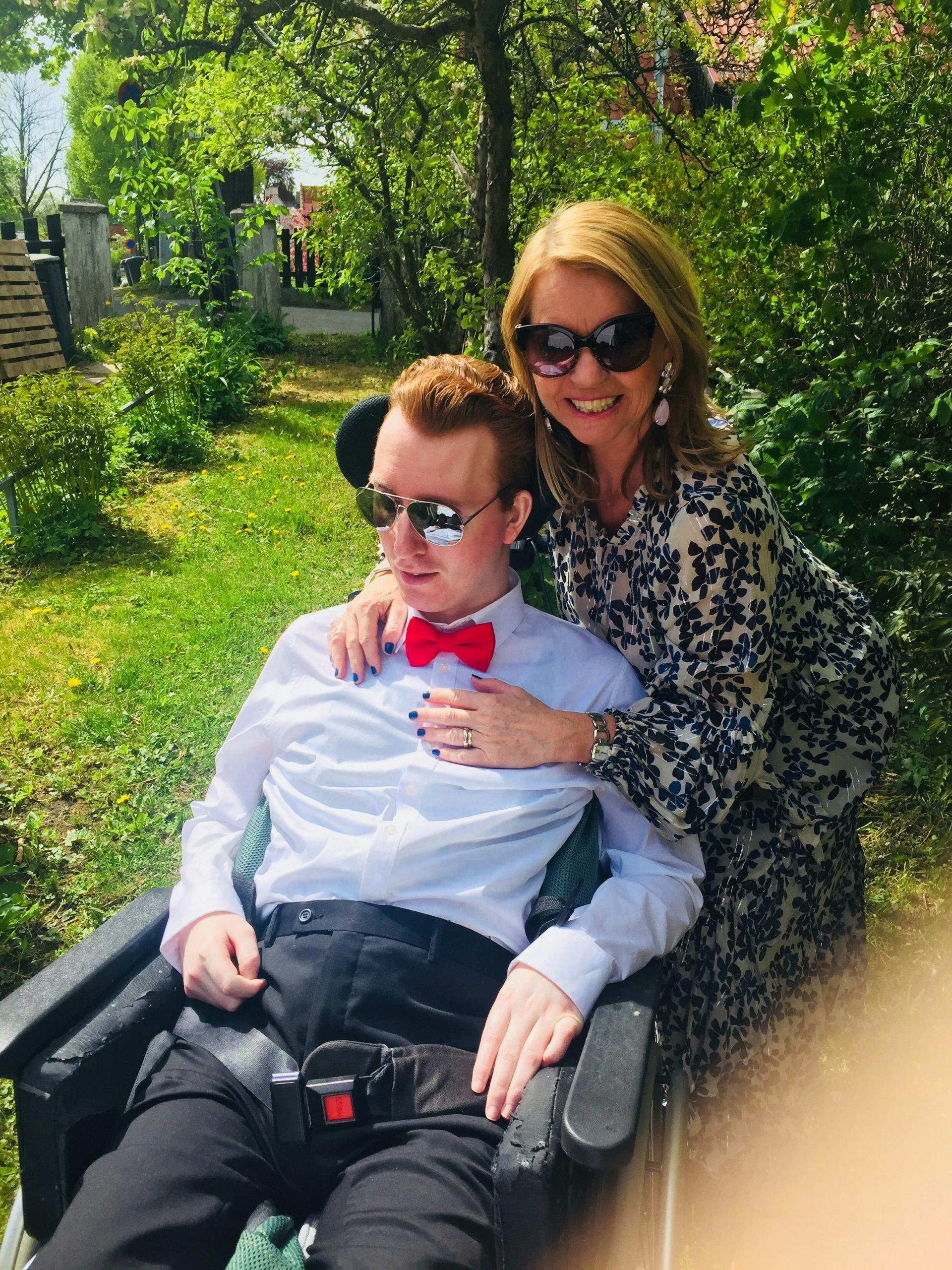 «Alt du ikke ser. Livet med Joachim». Joachim på 17.mai feiring.