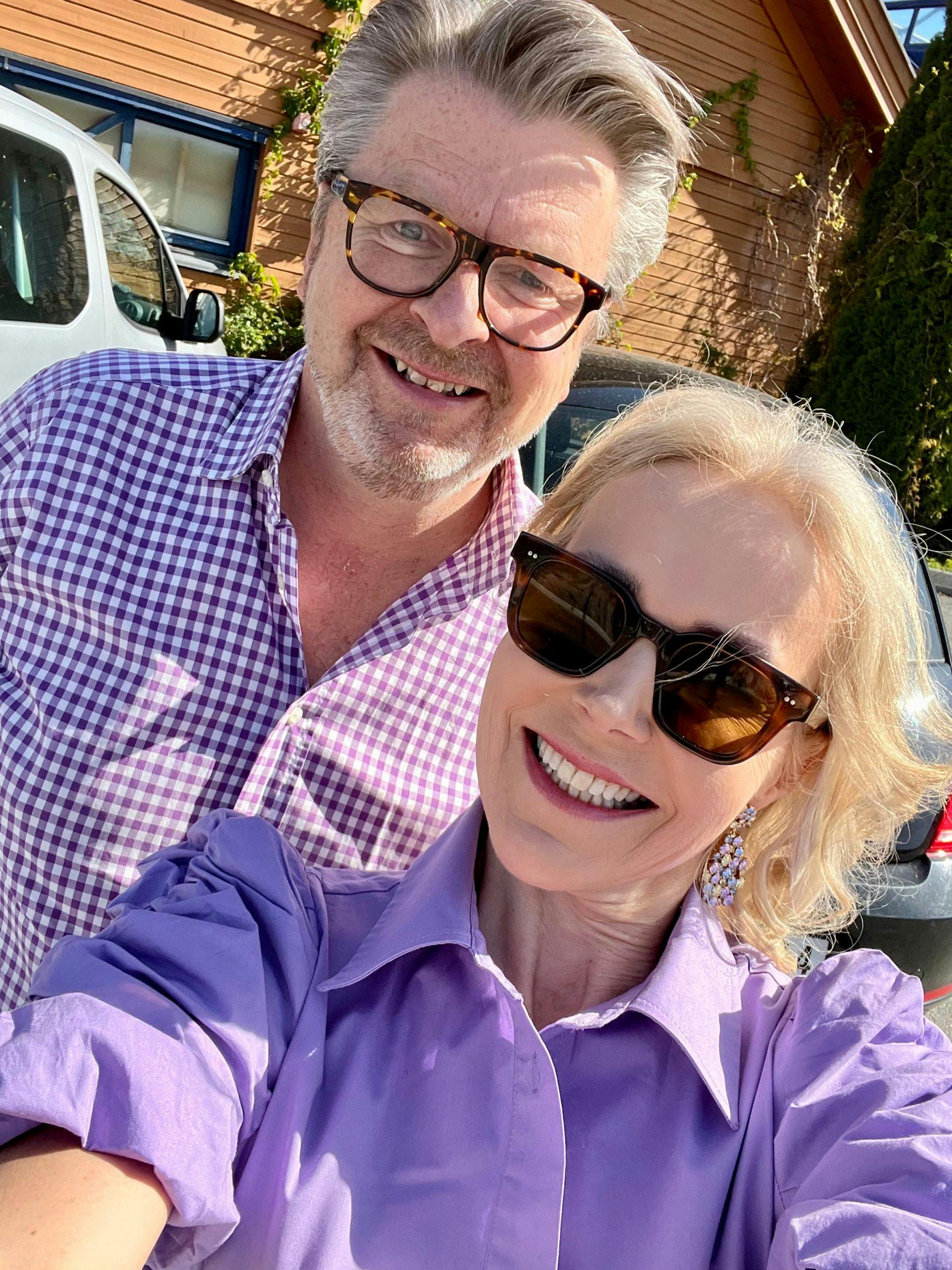 Berit Nordstrand og Lars Røtterud