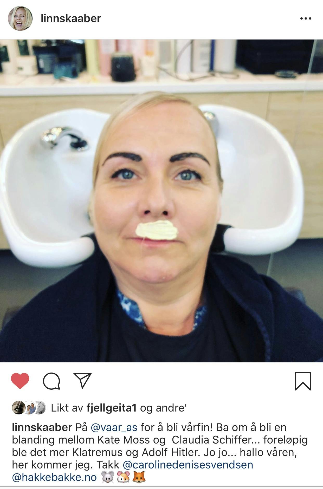 Linn Skåber intervju kvinne 