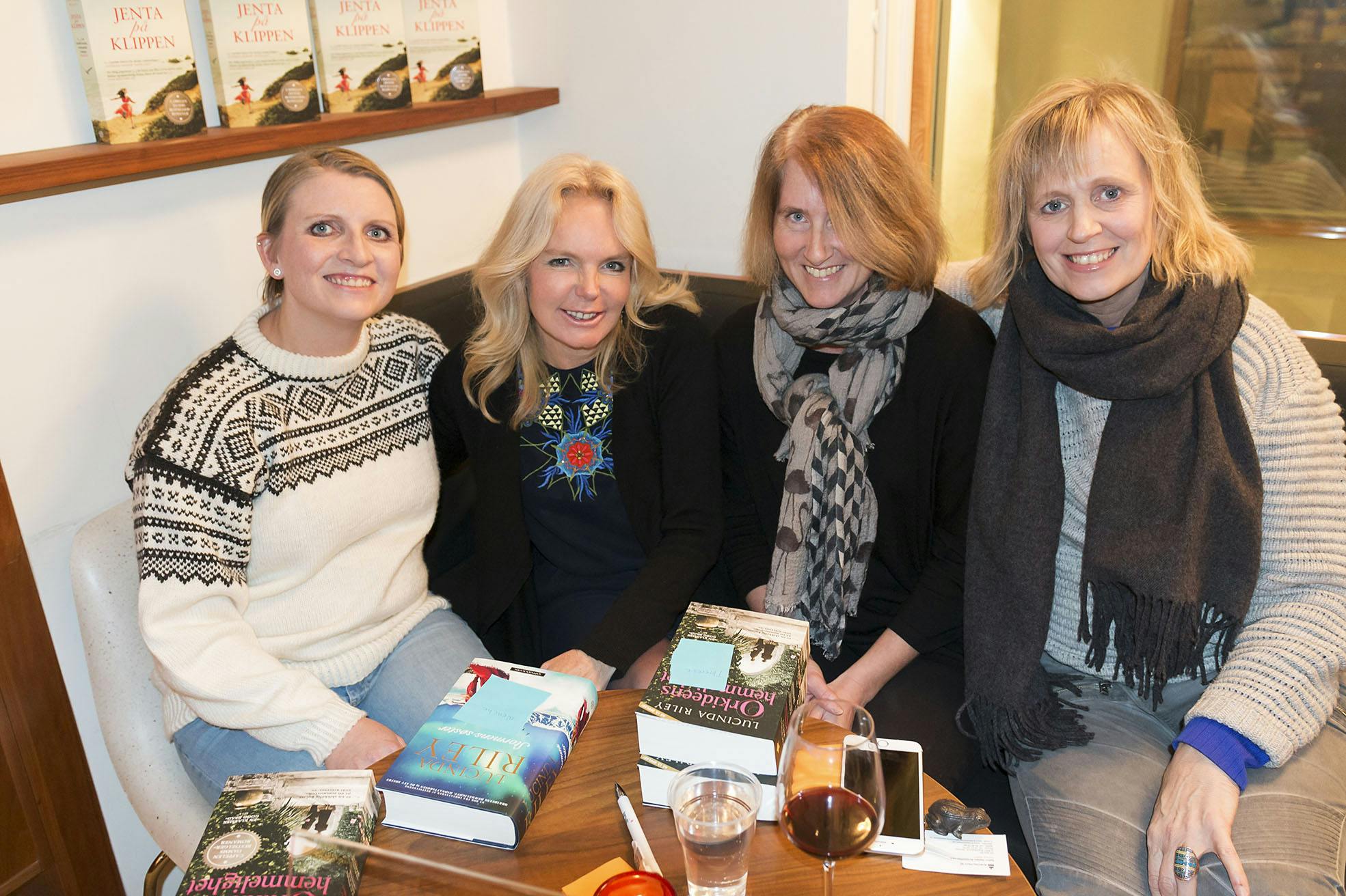 MØTTE LESERNE: Lucinda Riley forfatter De syv søstre