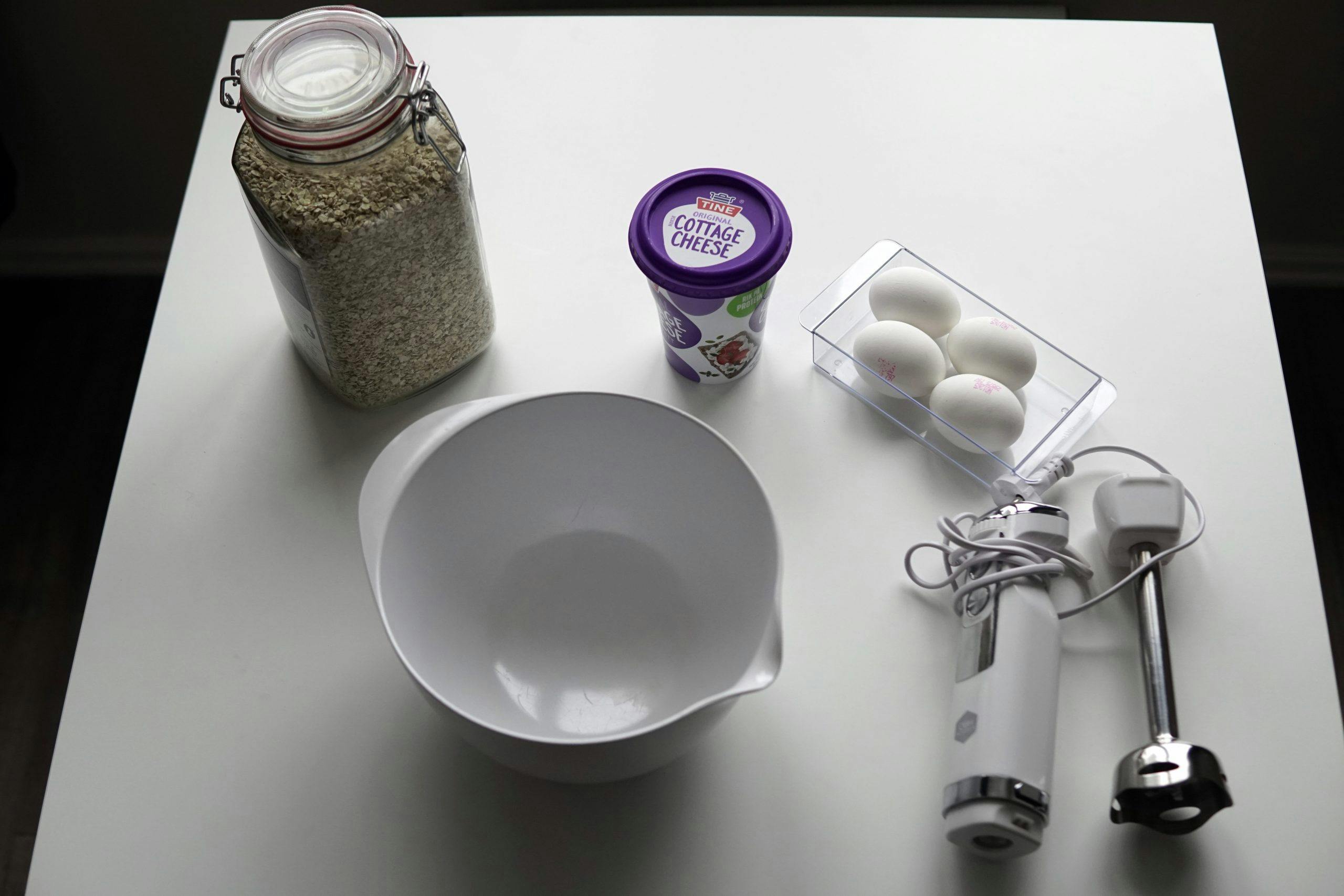 Slik lager du proteinrundstykker