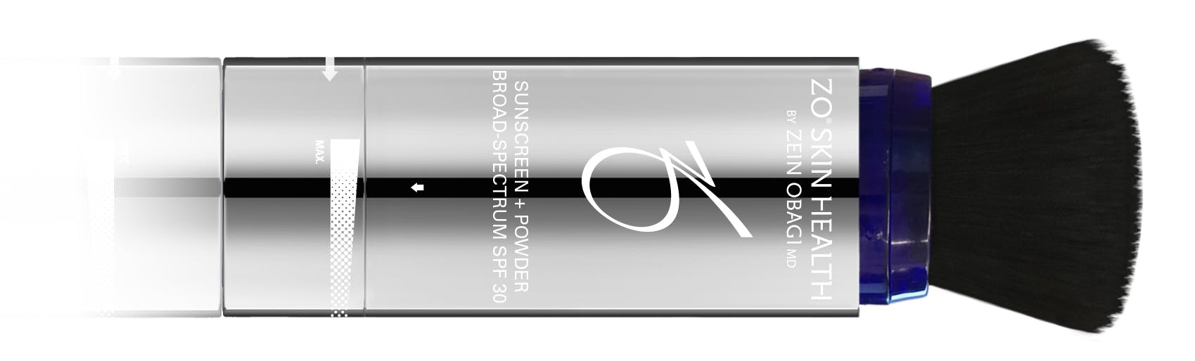 intl sunscreen powder opened reflection