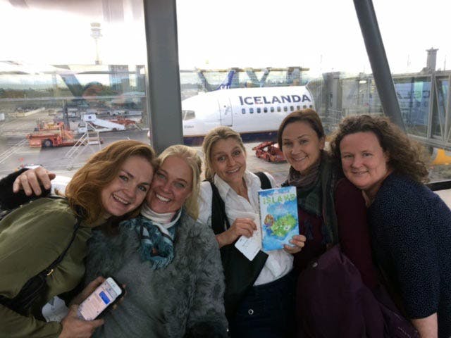 Bursdagstur med venninnene: Bjørg Thorhallsdottir