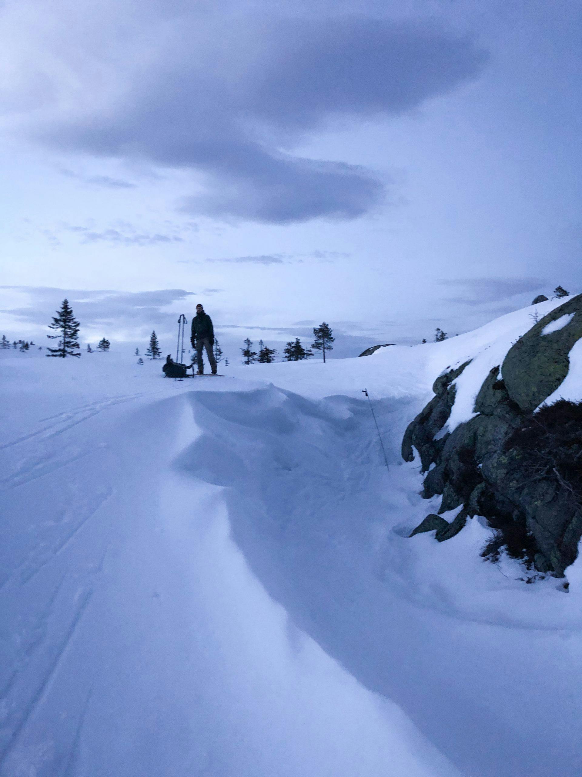 Taras turjente, Bodil Gilje i snøhule