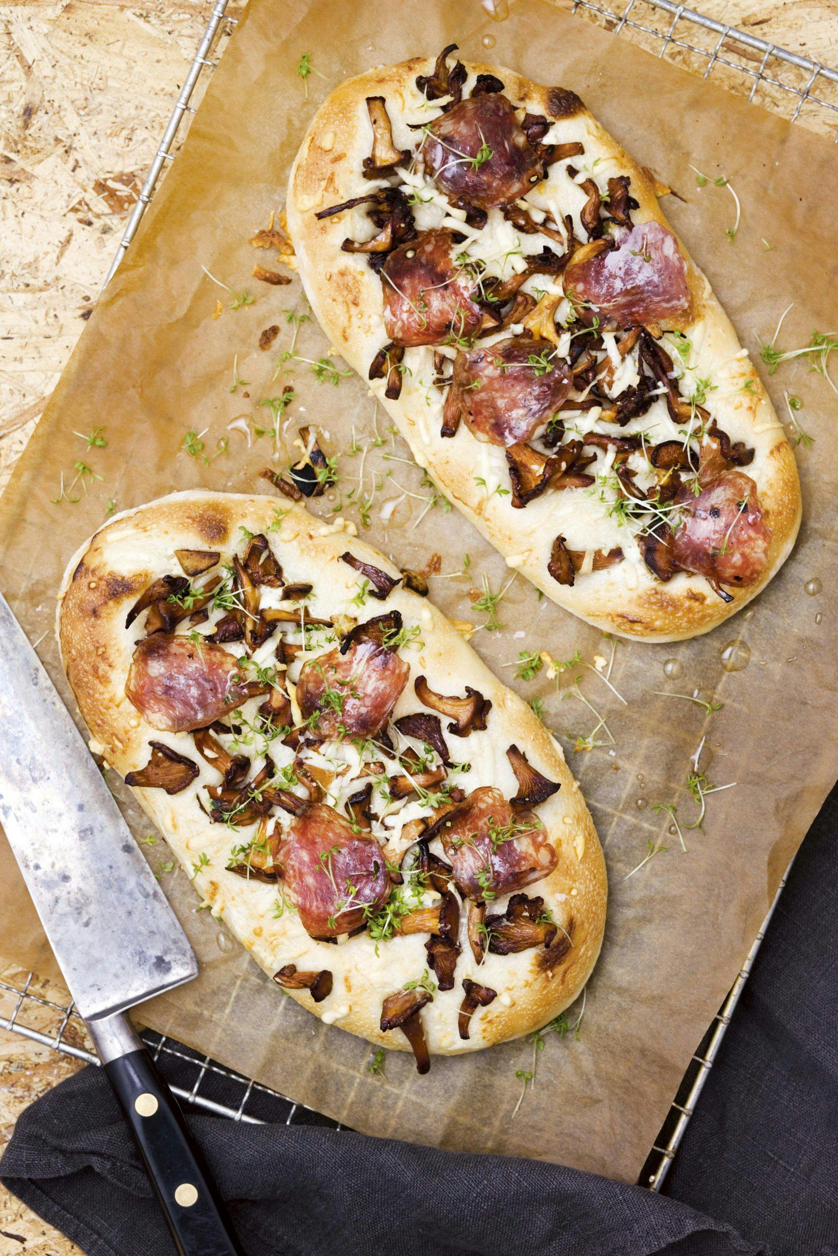 kantareller mg 8603 pizza med kantarell