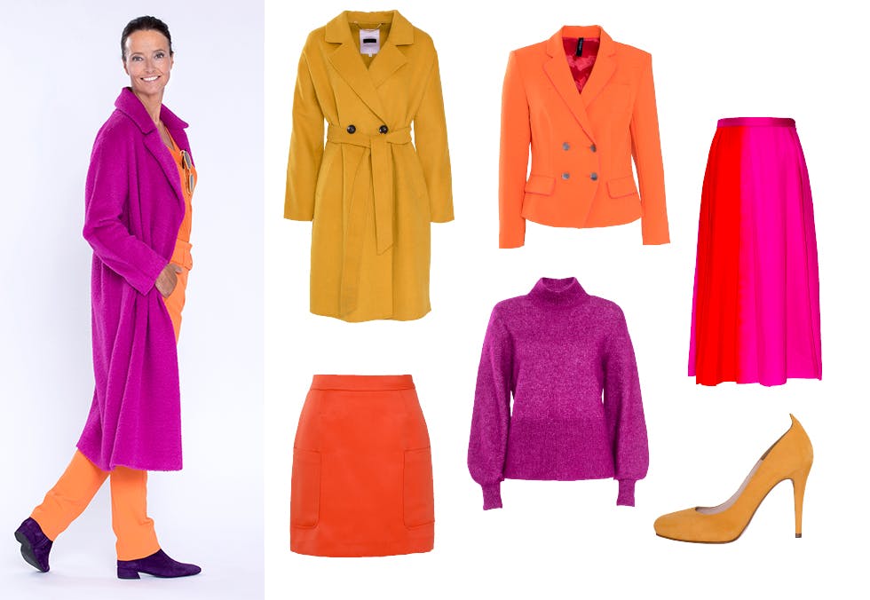 Sterke farger: farger mote