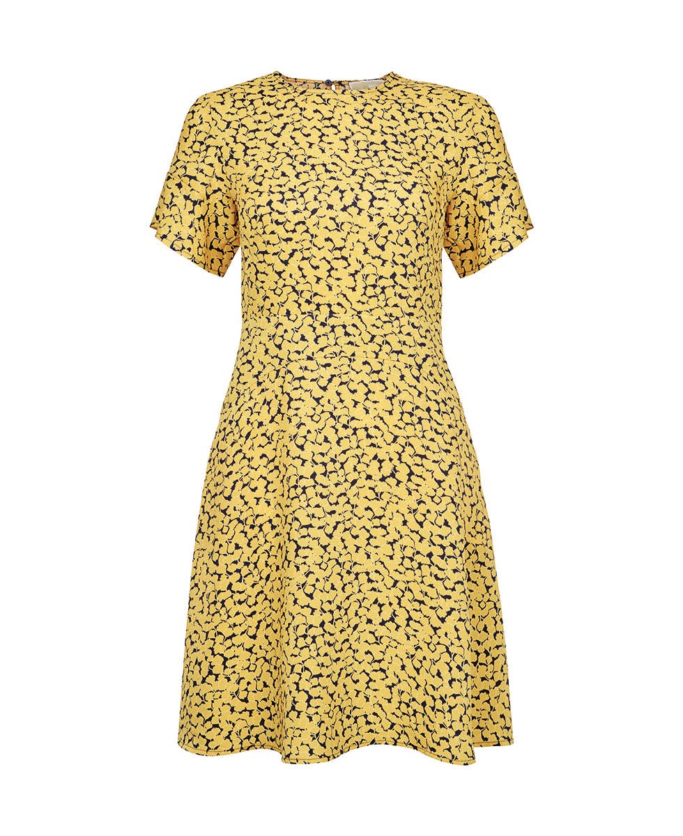 Mønstrete: Kjole med korte ermer 2017