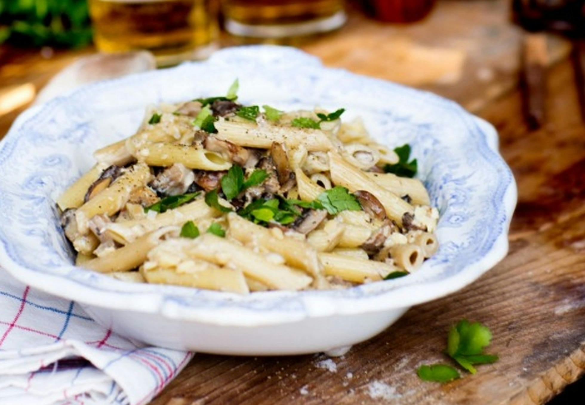 Slik koker du pastaen perfekt  pasta pastatyper oppskrift på pasta med sopp og trøffelolje