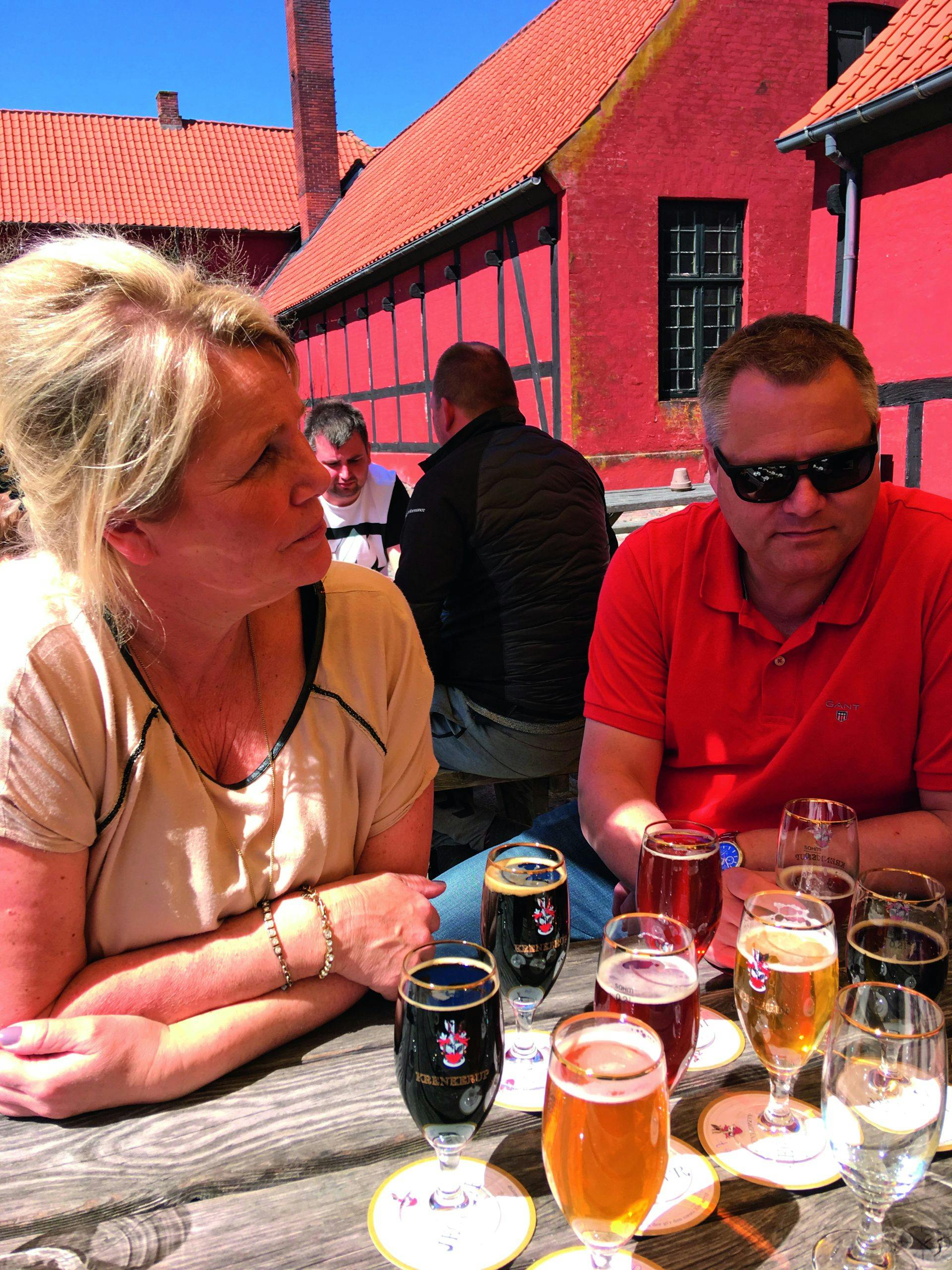 Hygge på brygga: Krenkerup Bryggeri like utenfor Saxkøbing