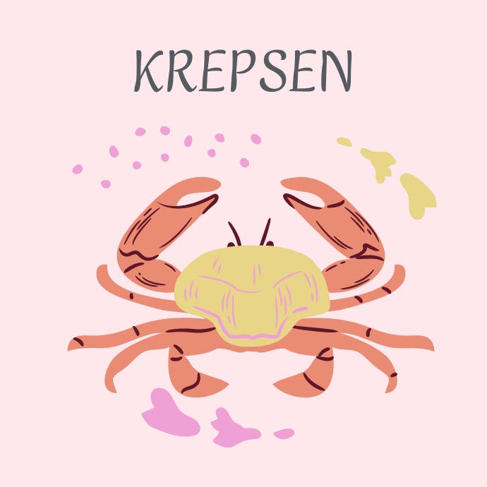 Krepsen Stjernetegnet Krepsen