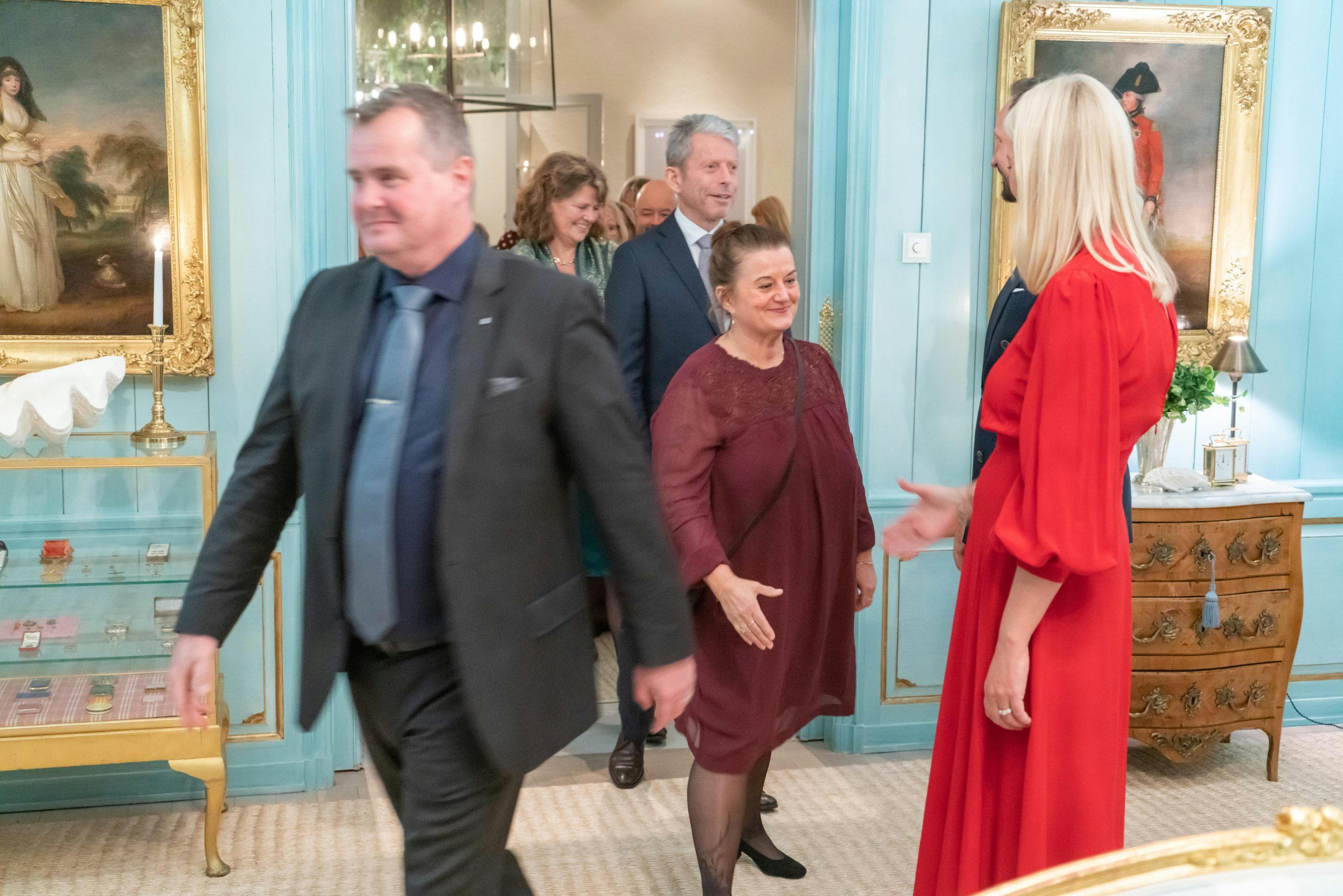 kronprisparet gjestebud skaugum