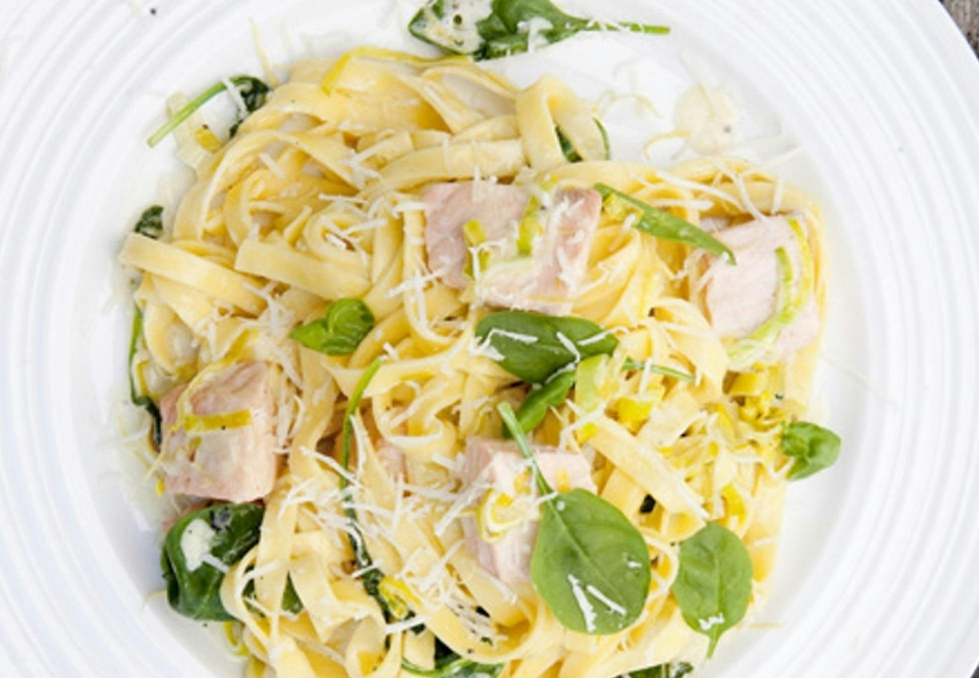 Slik koker du pastaen perfekt  pasta pastatyper oppskrift på kremet pasta med laks 