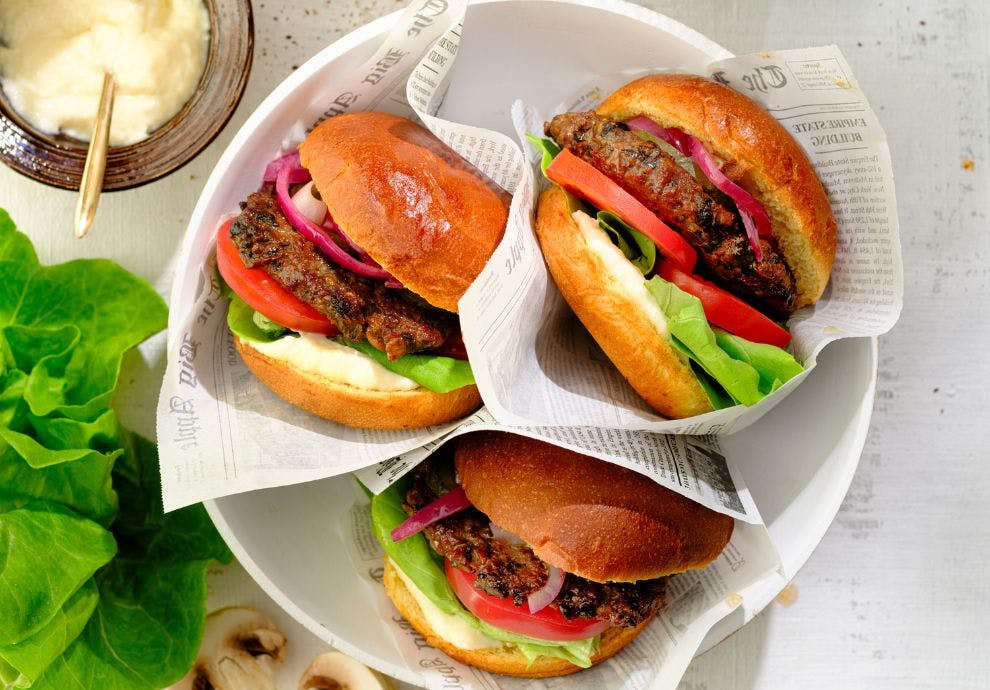 lead (54) oppskrift smashburger