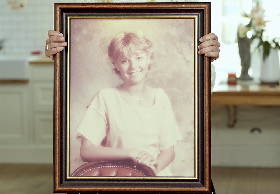 linn skåber som konfirmant