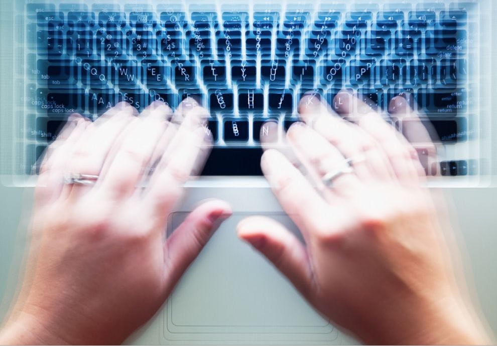 Måten du taster på tastaturet kan avsløre stress