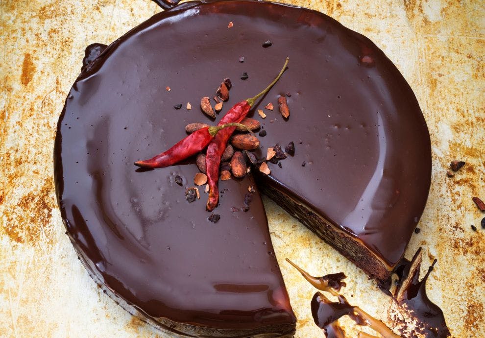 Sjokoladekake med chilli