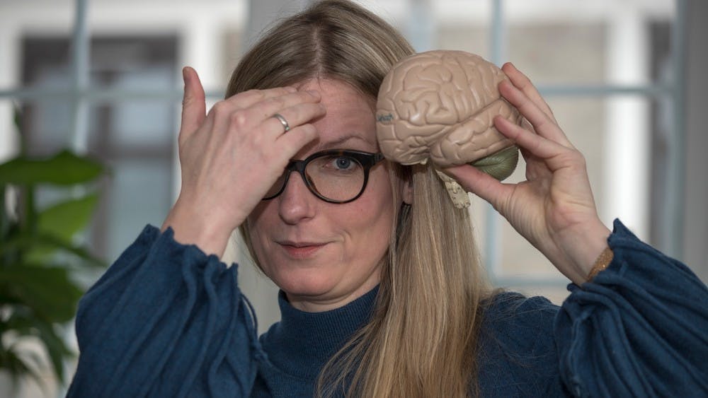 marte peker pa hjernen