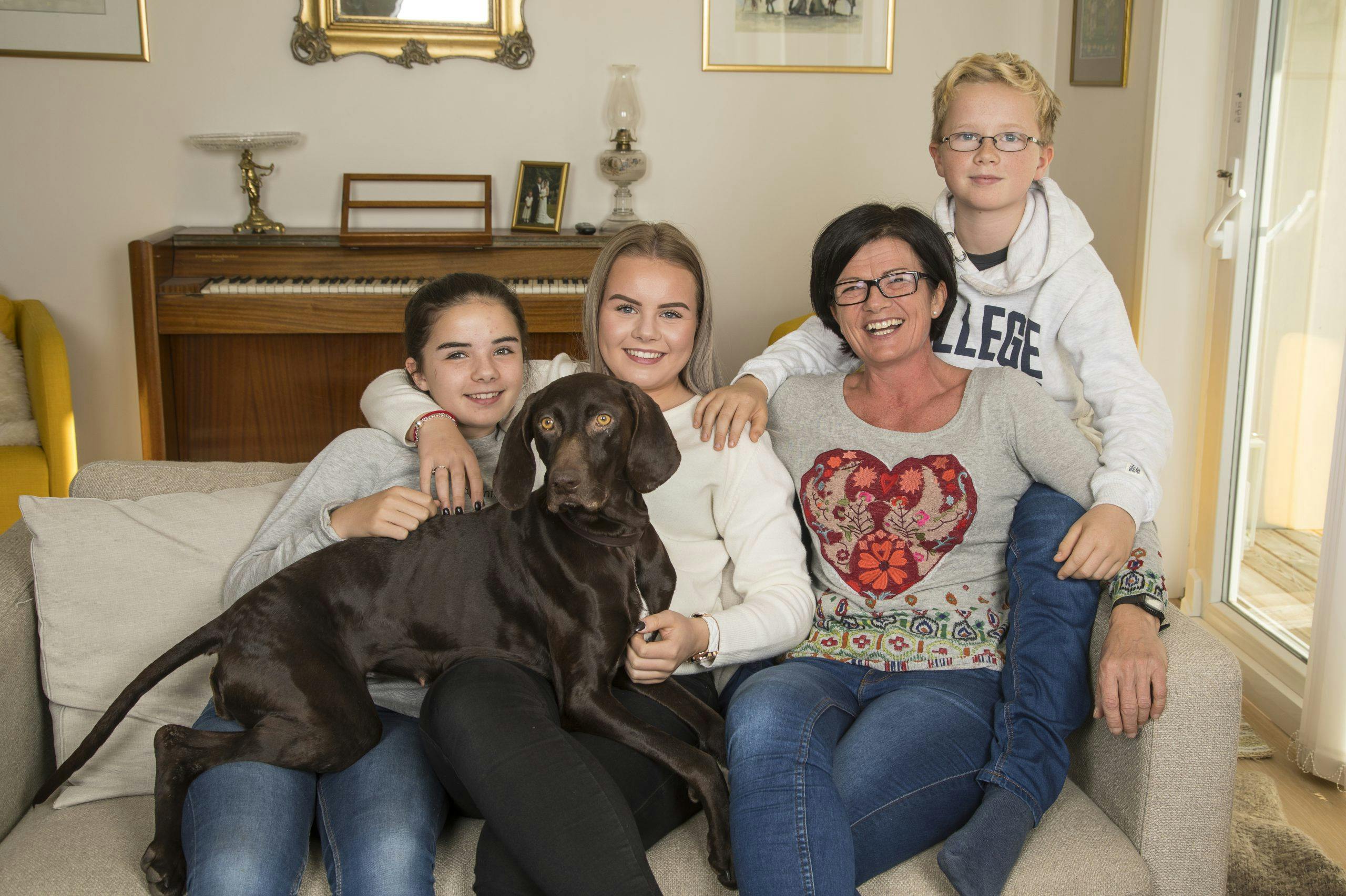 Familien glade for at Marianne Mjelde Knutsen ble frisk