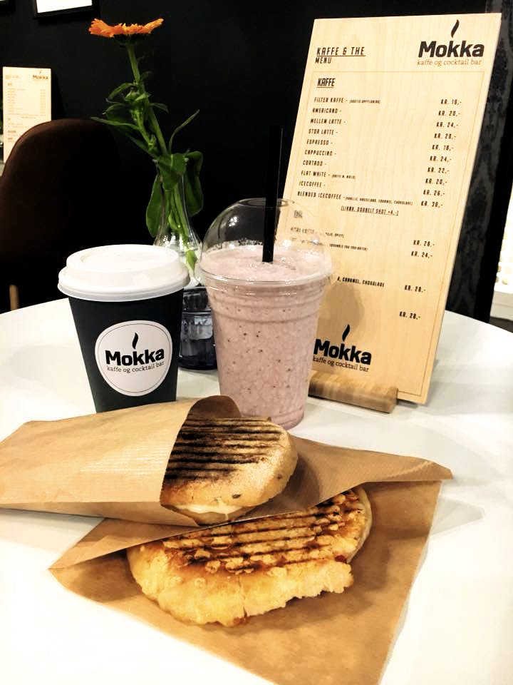Cafe i Hirtshals: mokka kaffe