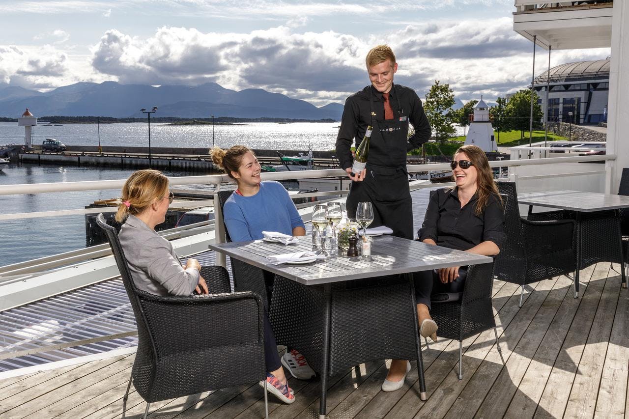 Molde fjordstuer, ferske råvarer fra Molde