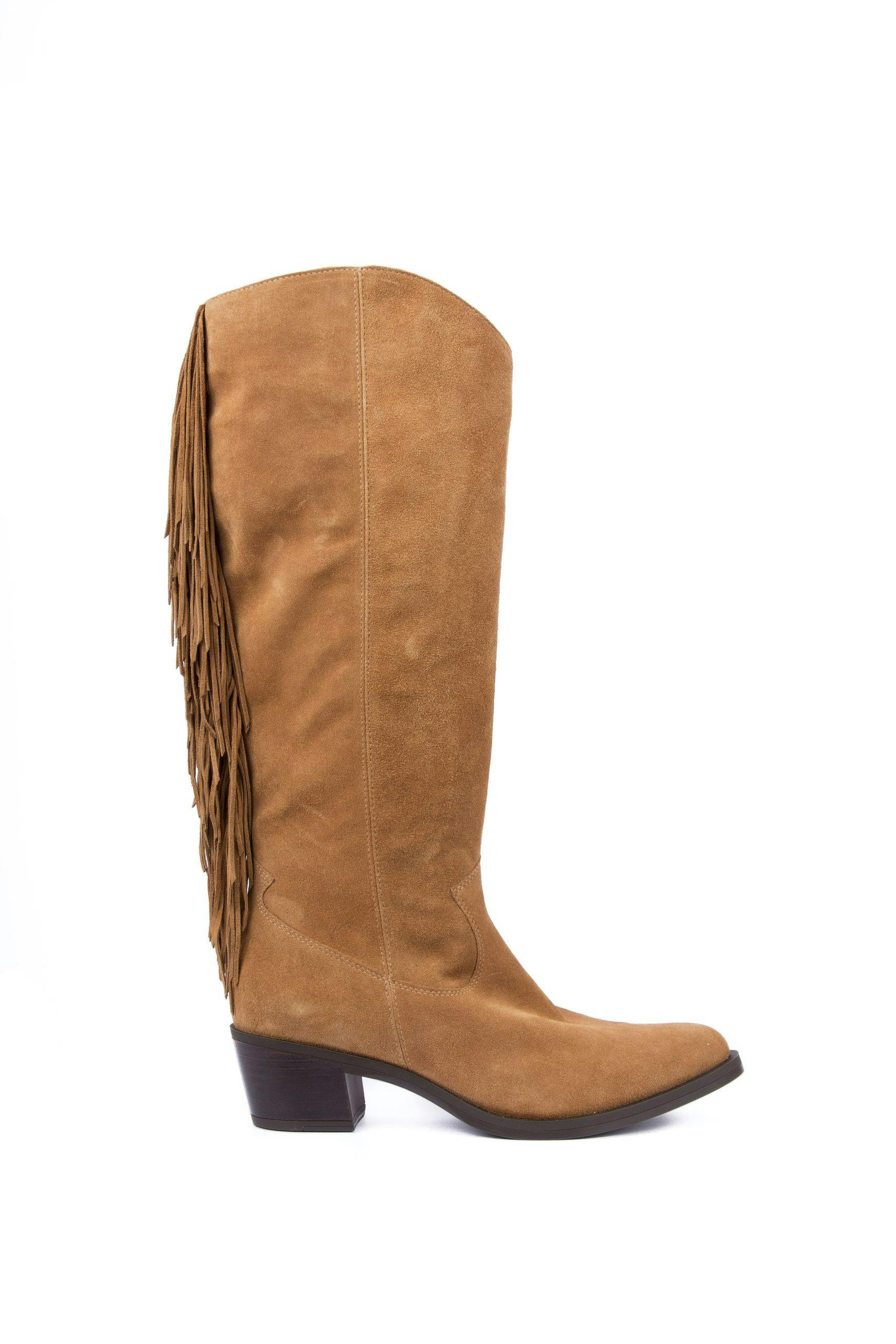 Høye cowboystøvler