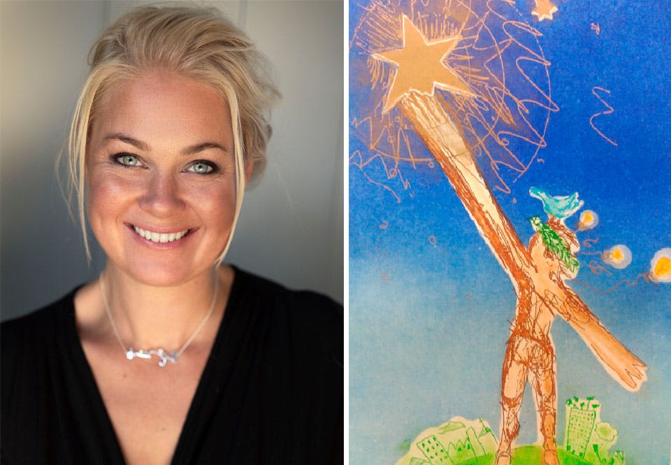Björg Thorallsdottir tror på vilje