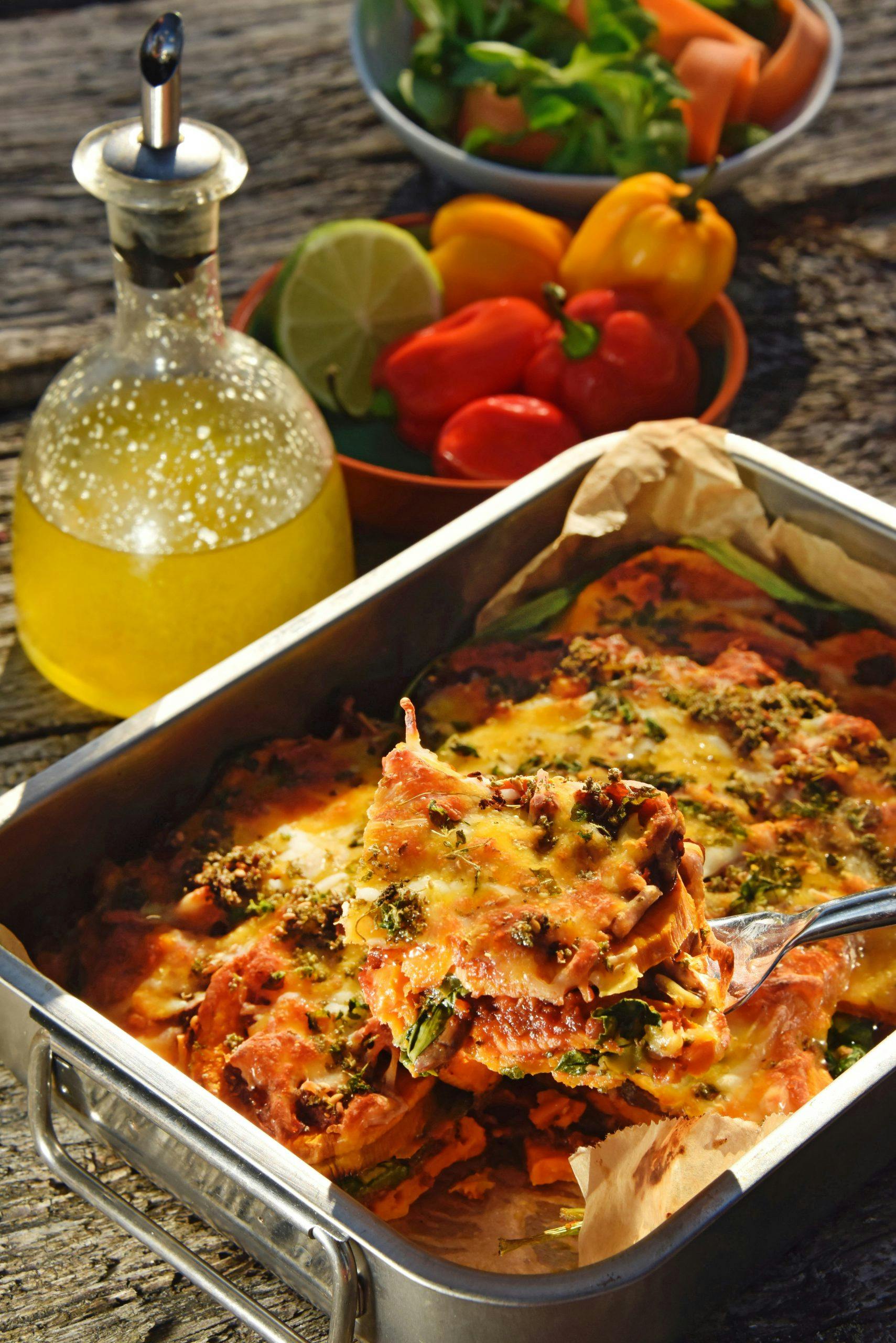 neb7379 Oppskrift på sunn søtpotetlasagne den beste