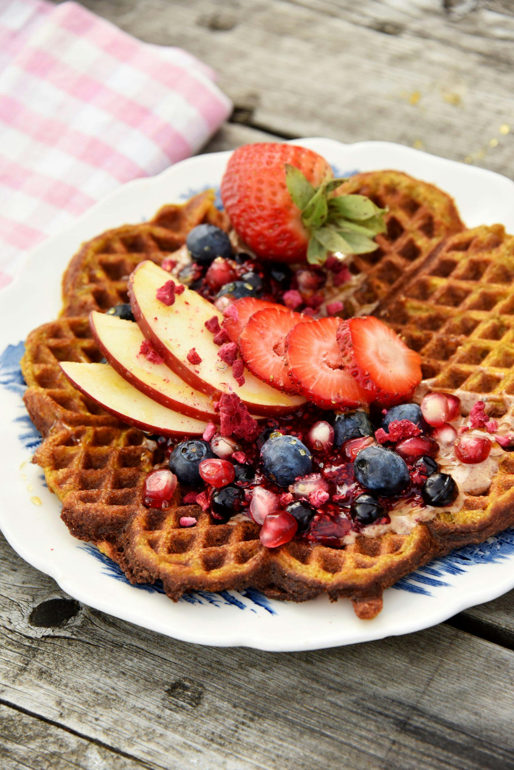 Oppskrift på sunn Smakfulle og myke gulrotvafler de beste vaflene 