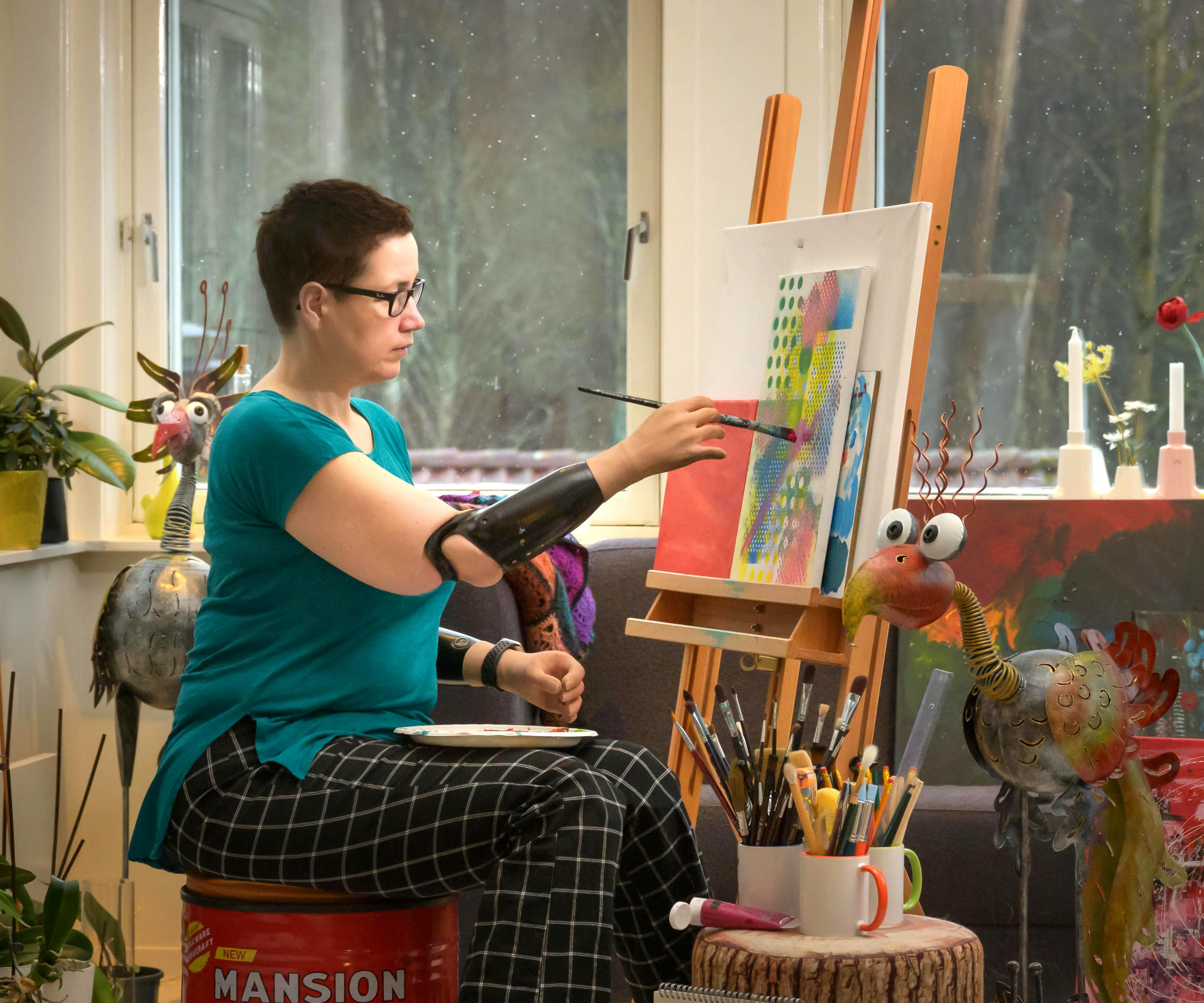 Gry Hege Henriksen, maling