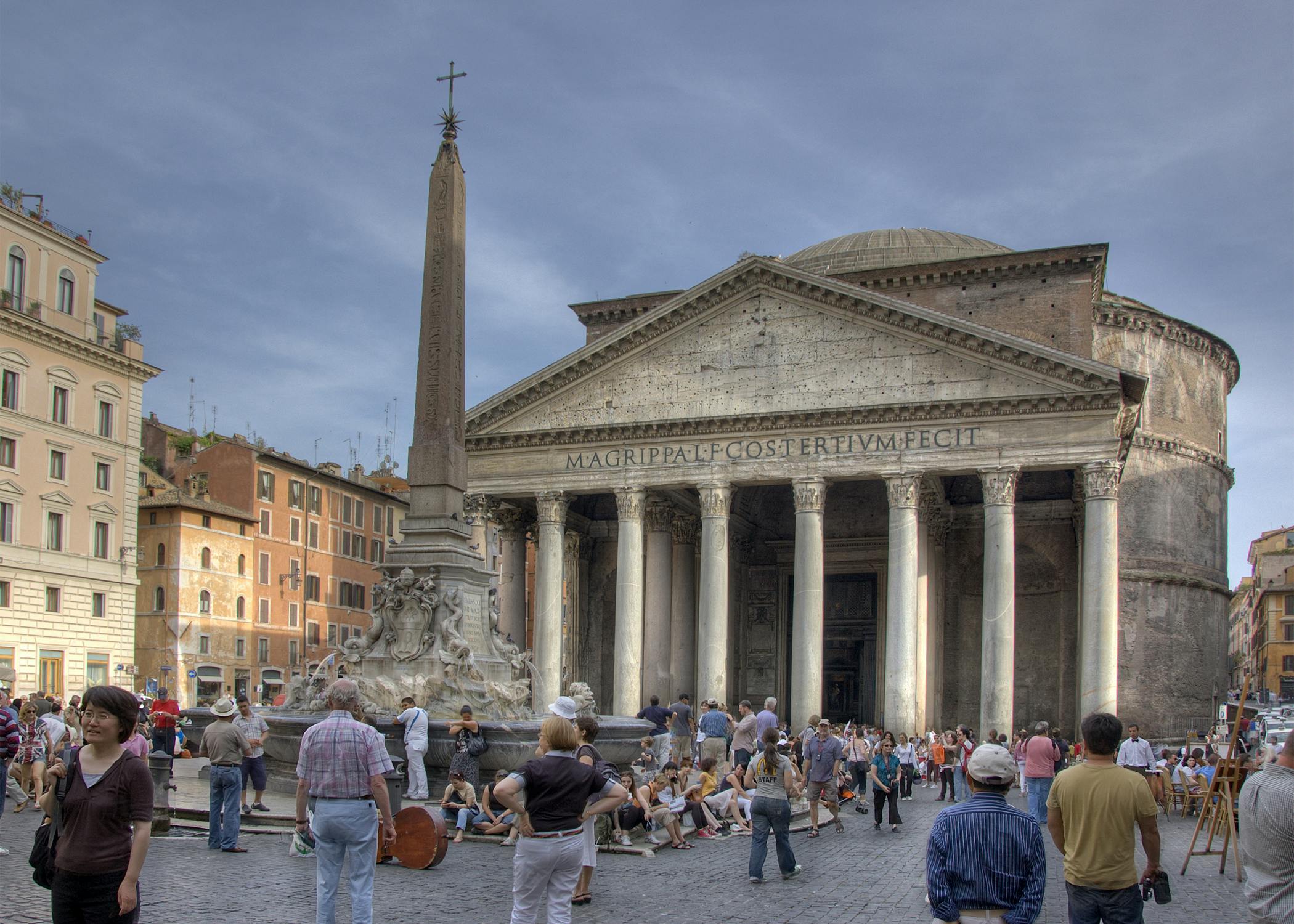 Severdighet i Roma, Pantheon tempel