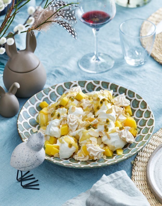 påskens variant av pavlova