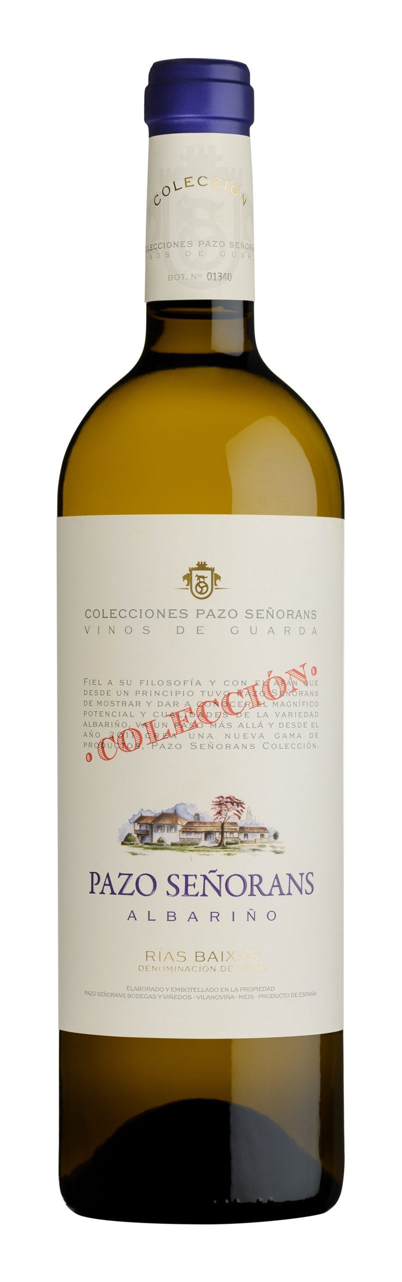 Spansk hvitvin albariño 11220401 Pazo Señorans Colección Albariño 2015