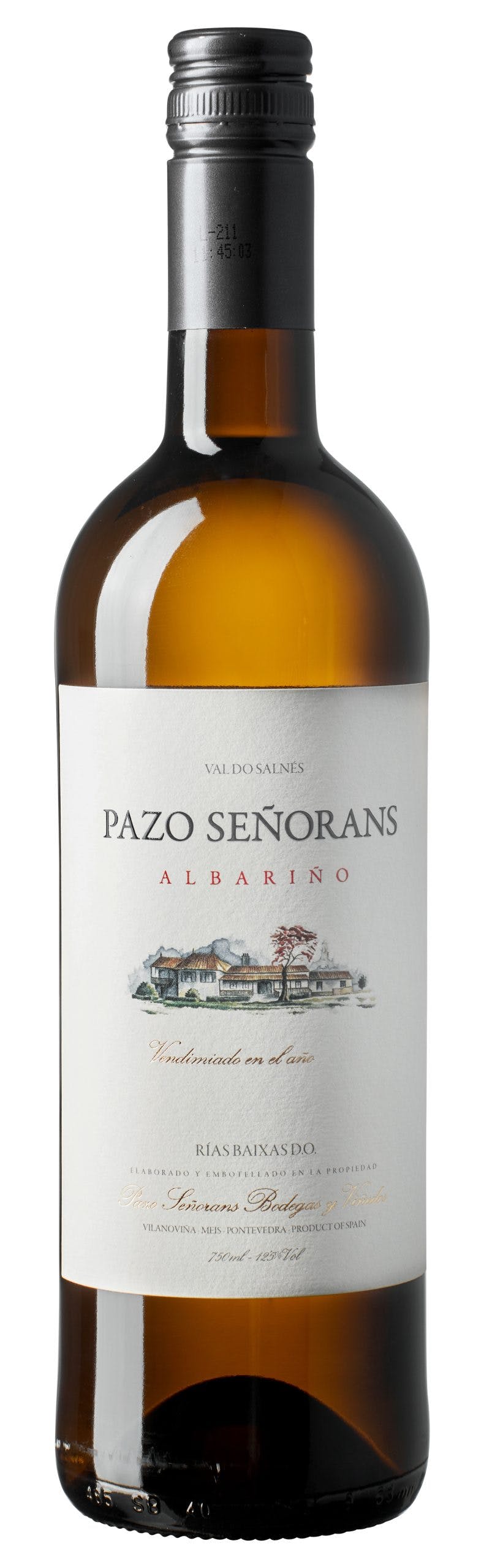 Spansk hvitvin albariño 4534801 Pazo Señorans Albariño 2018