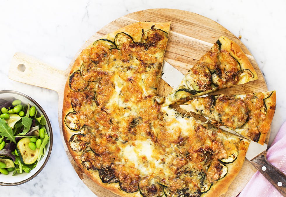 kalorifattige oppskrifter, middag med få kalorier, sunn pizza