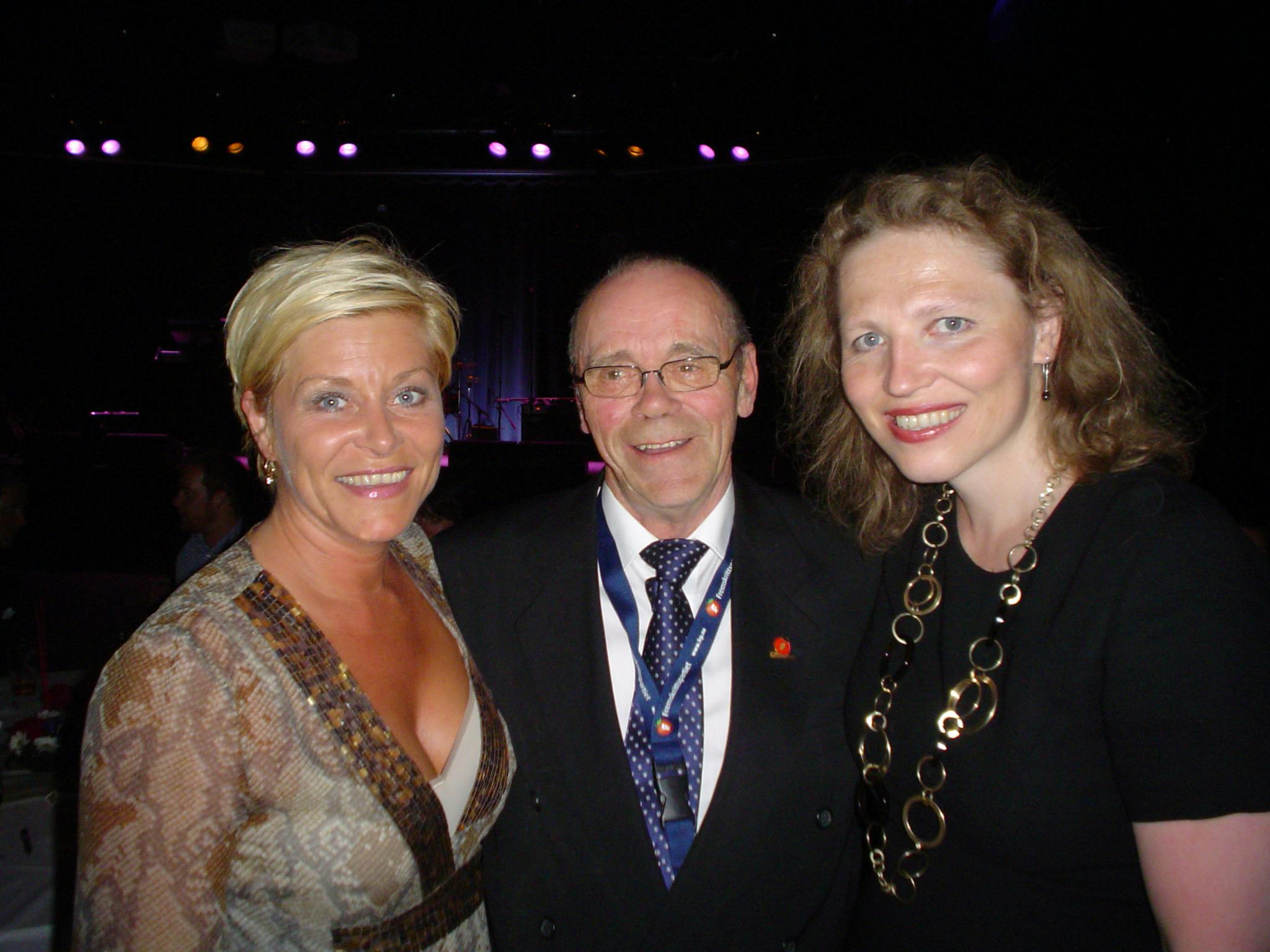 På fest med sjefen: