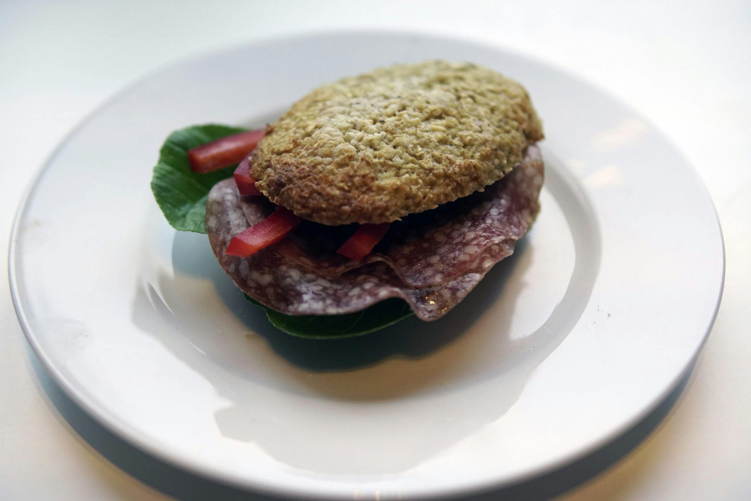 Proteinrundstykker til lunsj