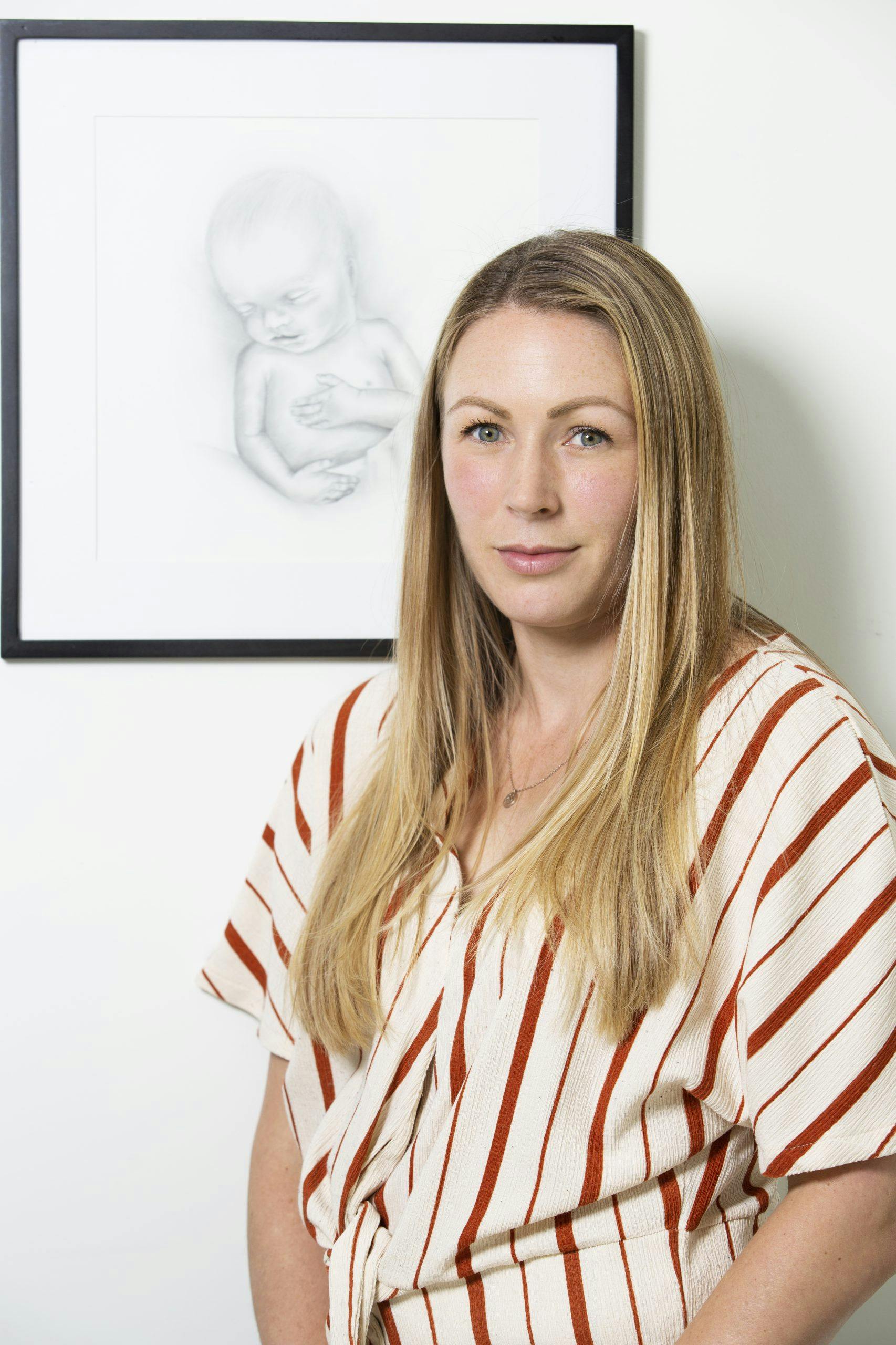 Veronica mistet sønnen sin Isak under svangerskapet.