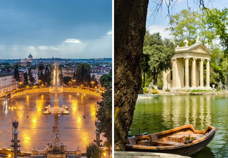 Parker i Roma, Popolo plassen