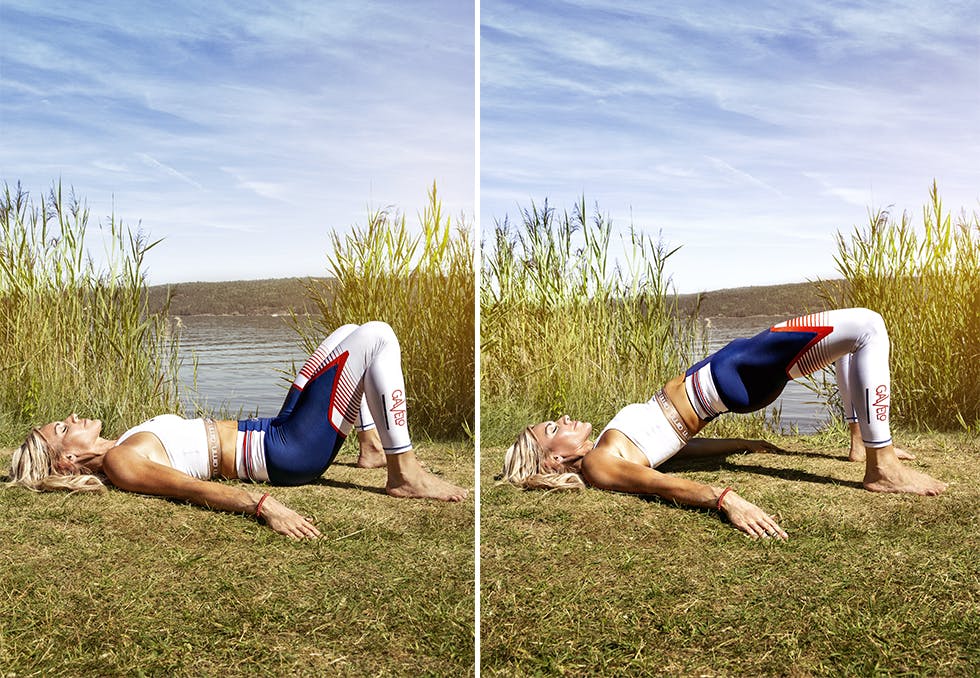 Rumpeløft/Glute bridge