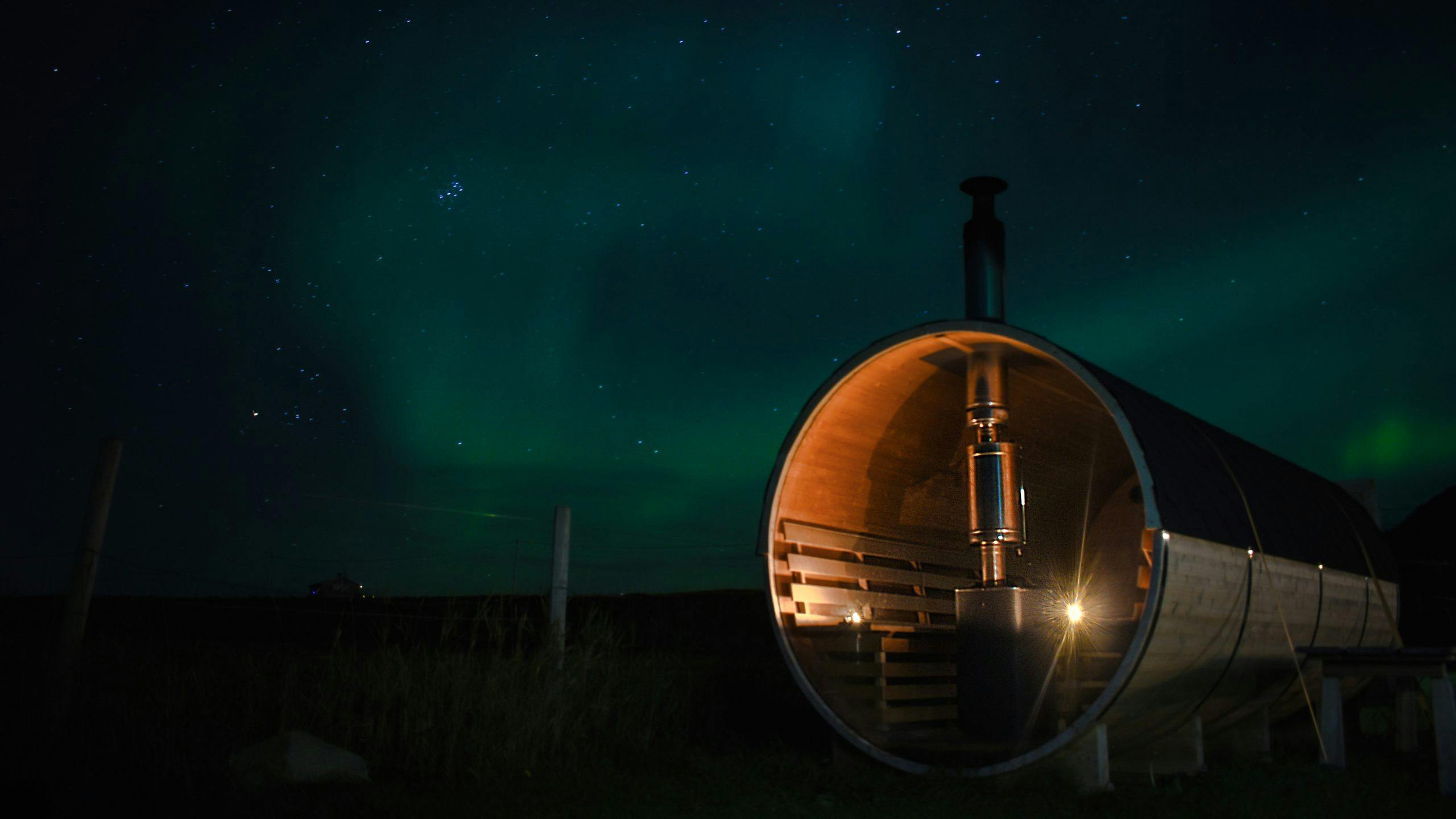 Vakker badstue i Lofoten